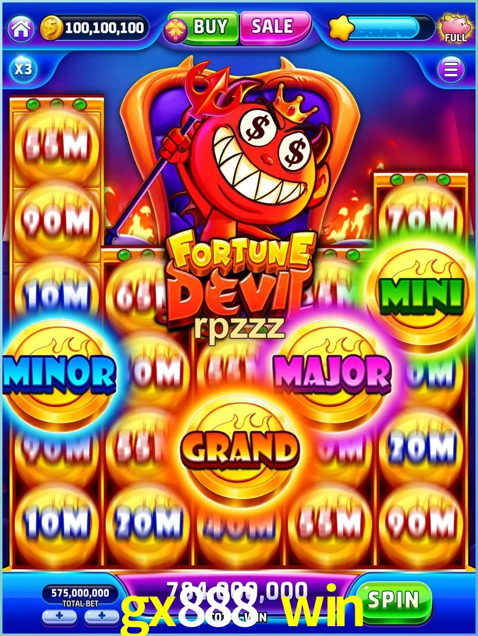 gx888 win — galeri tampilan Resmi APK